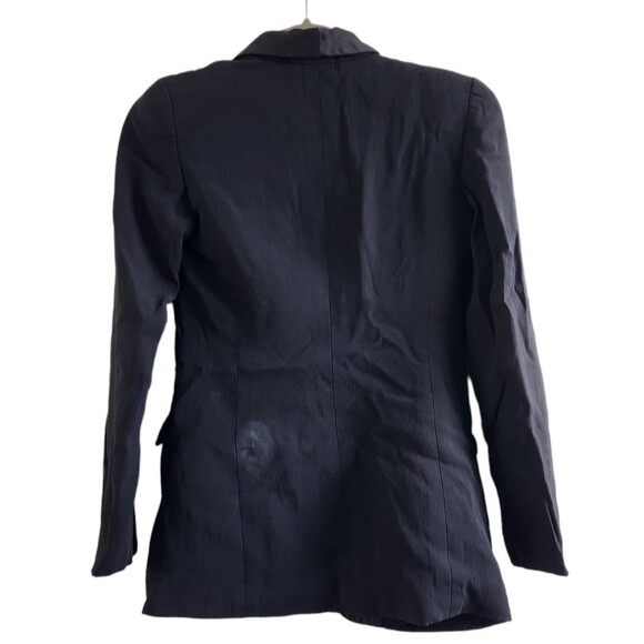 Emporio Armani Black One Button Blazer - Picture 2 of 8